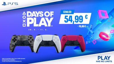 PS5 Dualsense brezžični kontroler White V2